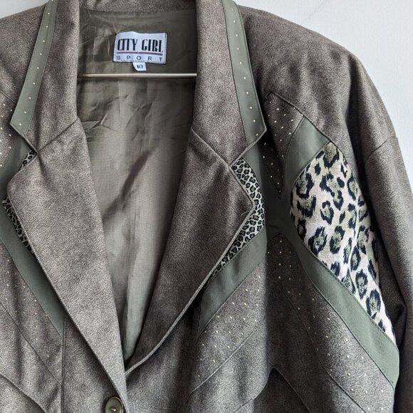 Vintage City Girl Sport bomber jacket - Picture 4 of 5